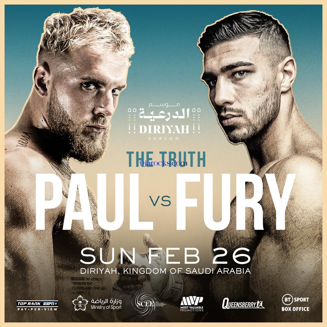 Jake Paul vs. Tommy Fury